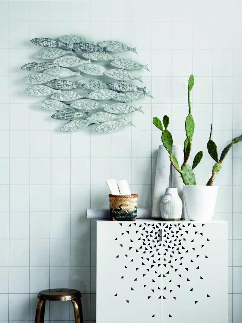 Decoración Pared Metal Peces 72248 - Artisa