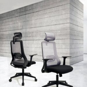 Silla de Oficina con Ruedas New City con Reposacabezas