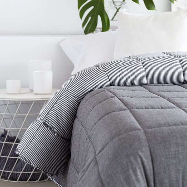Relleno Nórdico Duvet Bicolor Lino de Barceló - Imagen 3