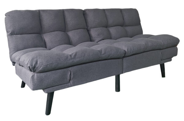 Sofá cama moderno de Artisa disponible en beige, gris y amarillo, con diseño actual y líneas elegantes ideal para salones contemporáneos.