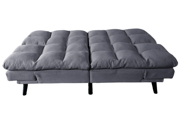 Sofá cama moderno de Artisa disponible en beige, gris y amarillo, con diseño actual y líneas elegantes ideal para salones contemporáneos.