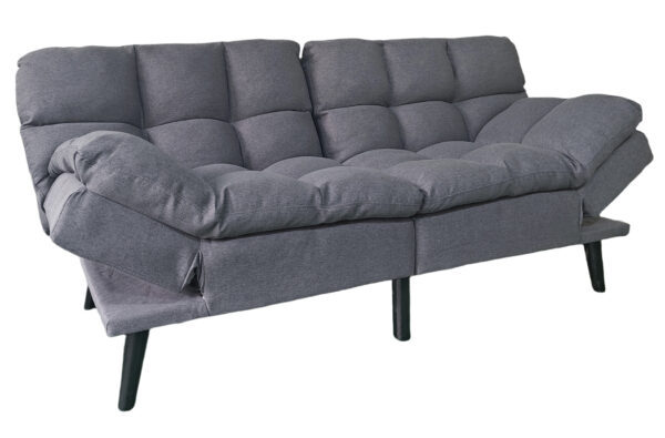 Sofá cama moderno de Artisa disponible en beige, gris y amarillo, con diseño actual y líneas elegantes ideal para salones contemporáneos.