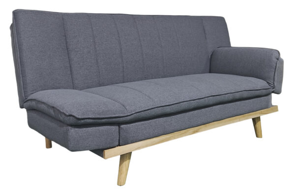 Sofá cama moderno de Artisa disponible en beige, gris y amarillo, con diseño actual y líneas elegantes ideal para salones contemporáneos.