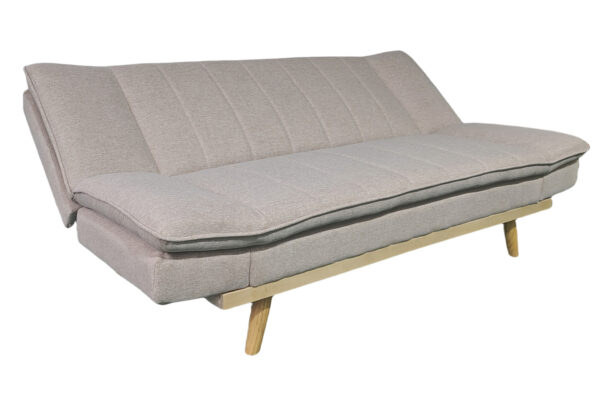 Sofá cama moderno de Artisa disponible en beige, gris y amarillo, con diseño actual y líneas elegantes ideal para salones contemporáneos.