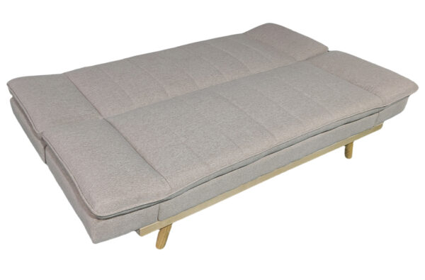 Sofá cama moderno de Artisa disponible en beige, gris y amarillo, con diseño actual y líneas elegantes ideal para salones contemporáneos.