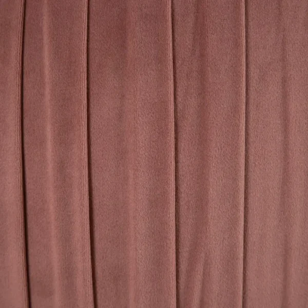 Puf Terciopelo Rosa Ovalado 43x43x42 cm - Imagen 6
