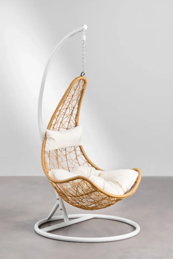 Completa tu zona chillout con el Sillón Colgante de Jardín con Cojín