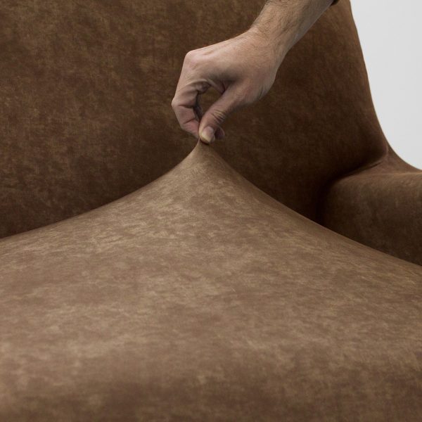 Fundas Sofá anti manchas efecto terciopelo