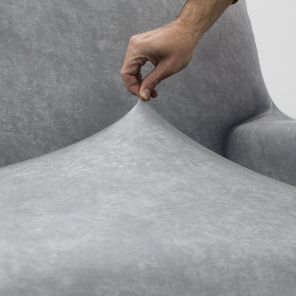 Fundas Sofá anti manchas efecto terciopelo