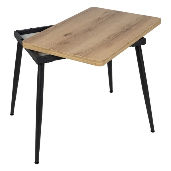 Sumérgete en la funcionalidad y ahorro con nuestra mesa extensible: diseño económico en 3 atractivos colores.