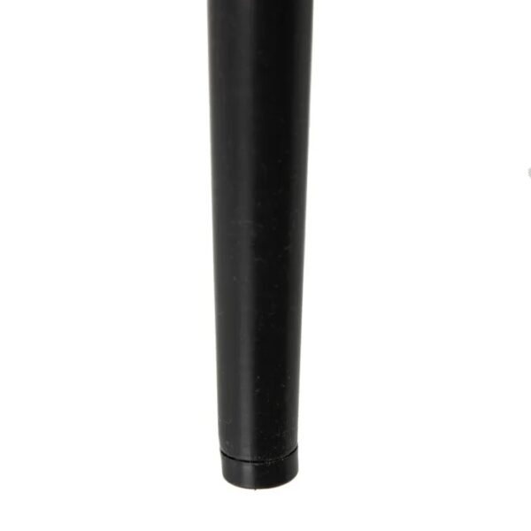 Primer plano de la textura del tapizado marrón del taburete.