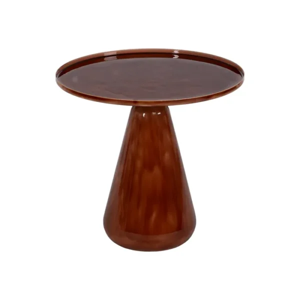 Set de mesa de centro de Artisa con diseño elegante, estructura de metal y acabado en piedra natural.