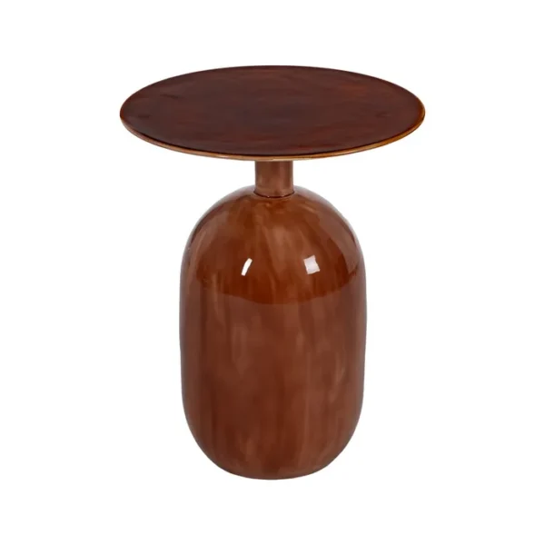Set de mesa de centro de Artisa con diseño elegante, estructura de metal y acabado en piedra natural.