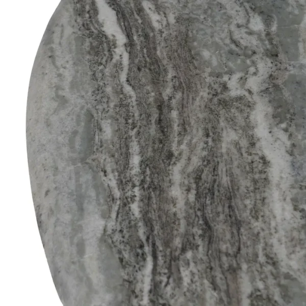 Set de mesa de centro de Artisa con diseño elegante, estructura de metal y acabado en piedra natural.