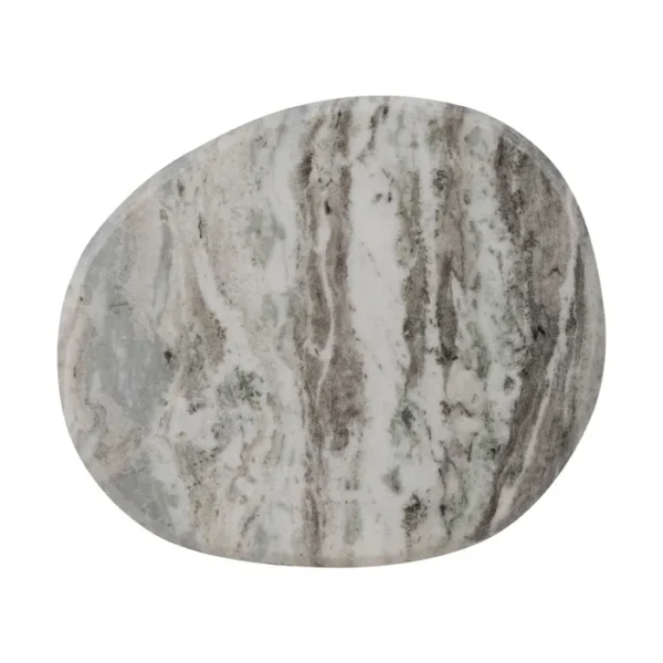 Set de mesa de centro de Artisa con diseño elegante, estructura de metal y acabado en piedra natural.