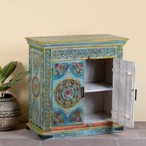 Mueble consola recibidor multicolor exclusivo en Artisa