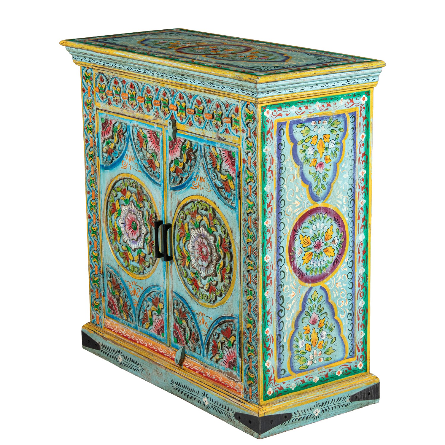 Mueble consola recibidor multicolor exclusivo en Artisa