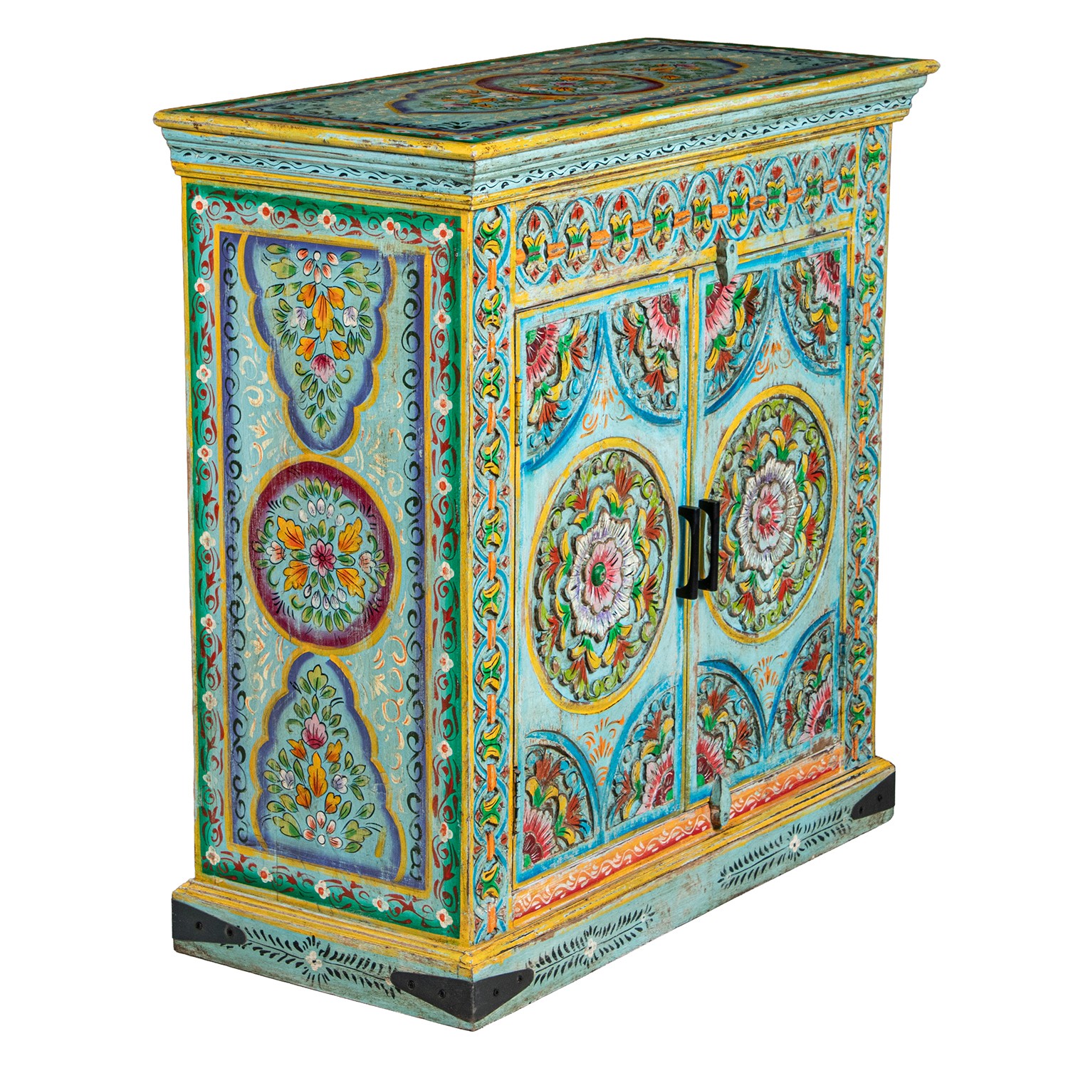 Mueble consola recibidor multicolor exclusivo en Artisa