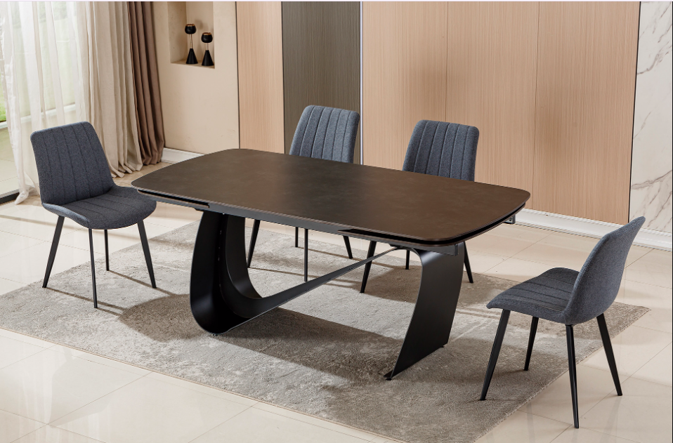 MESA COMEDOR EXTENSIBLE 180 - 270 CM OSTANA CERAMIC VULCANO