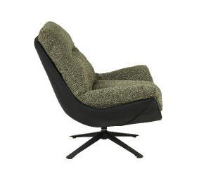 Sillón giratorio moderno de Artisa, tapizado en tejido suave y disponible en varios colores. Diseño ergonómico y elegante ideal para cualquier espacio del hogar.