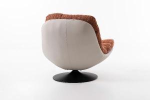 Sillón giratorio moderno de Artisa, tapizado en tejido suave y disponible en varios colores. Diseño ergonómico y elegante ideal para cualquier espacio del hogar.