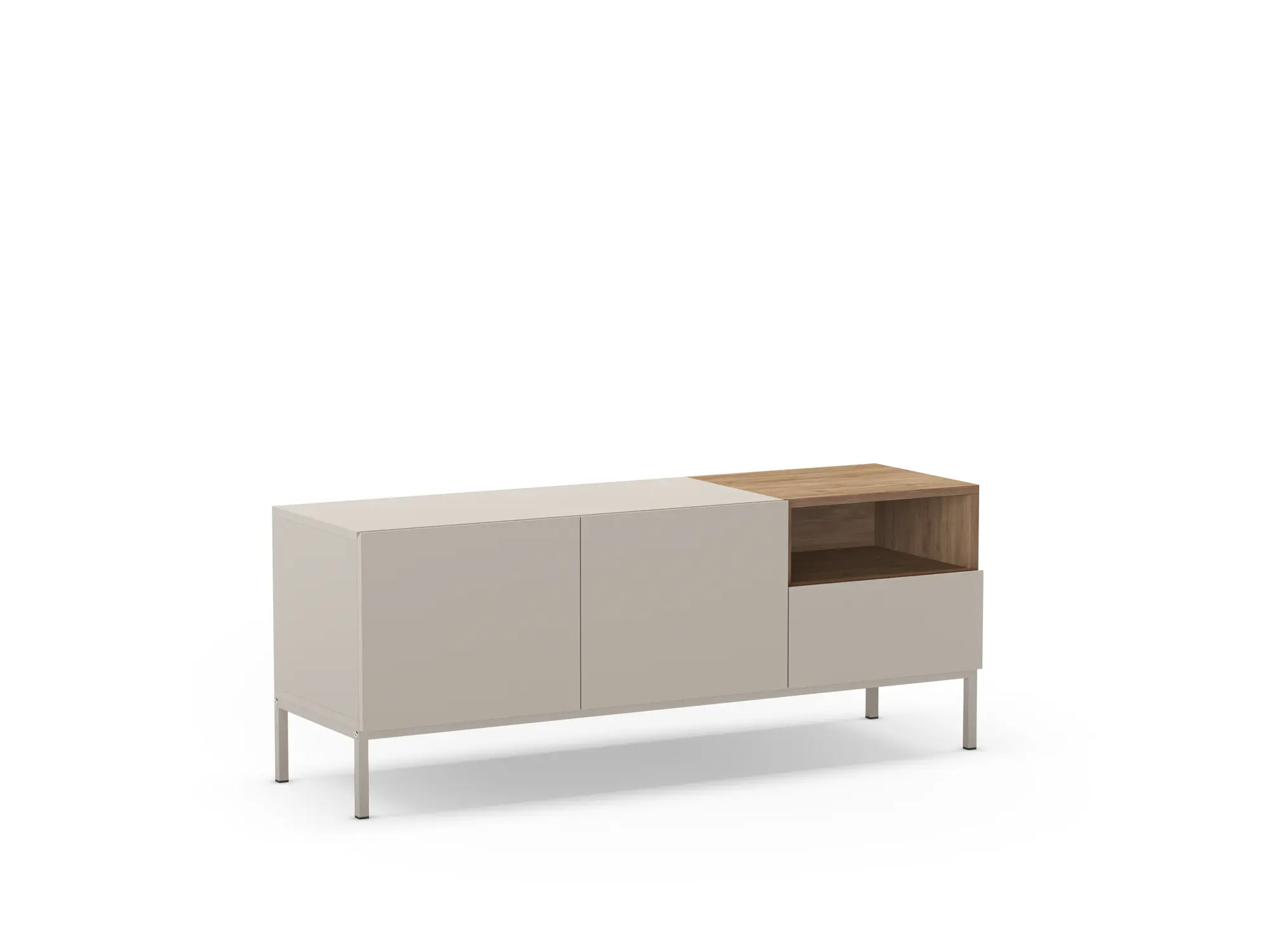 Mueble de Televisión Cailin Crema 140cm - Imagen 4