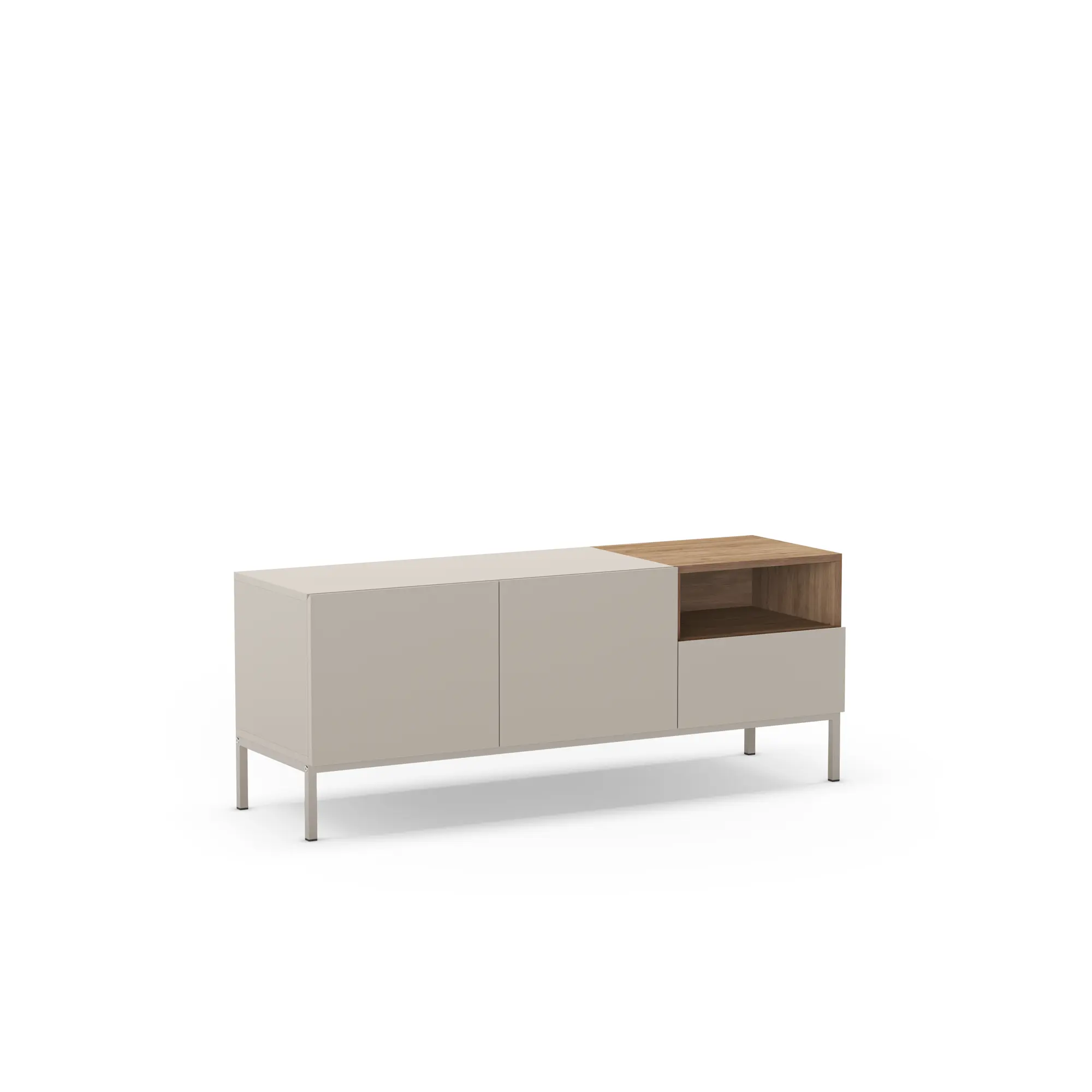 Mueble de Televisión Cailin Crema 140cm - Imagen 5
