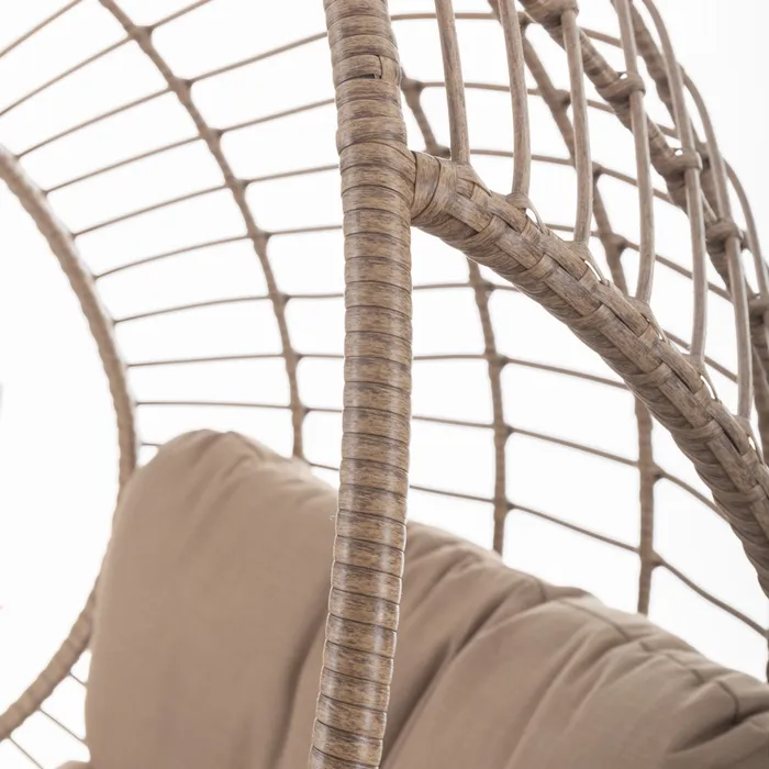 Sillón colgante con base de diseño moderno para exterior e interior de Muebles Artisa