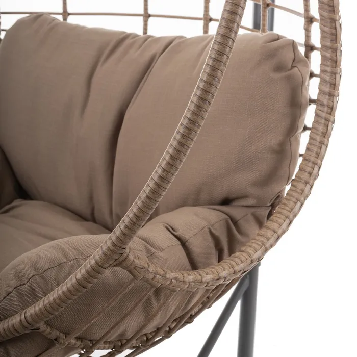 Sillón colgante con base de diseño moderno para exterior e interior de Muebles Artisa