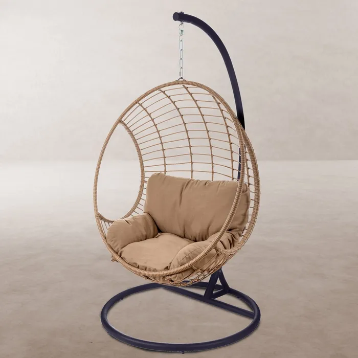 Sillón colgante con base de diseño moderno para exterior e interior de Muebles Artisa