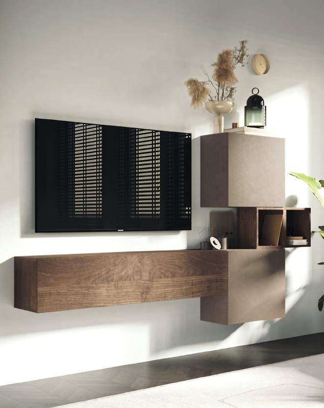Muebles modernos de salón comedor Artisa