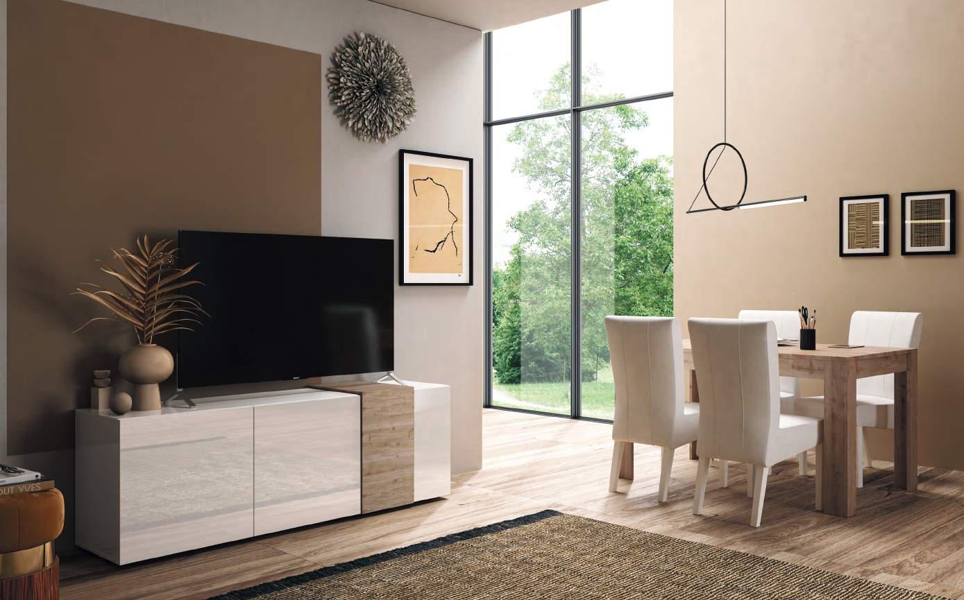 Salón comedor en kit de diseño moderno Artisa