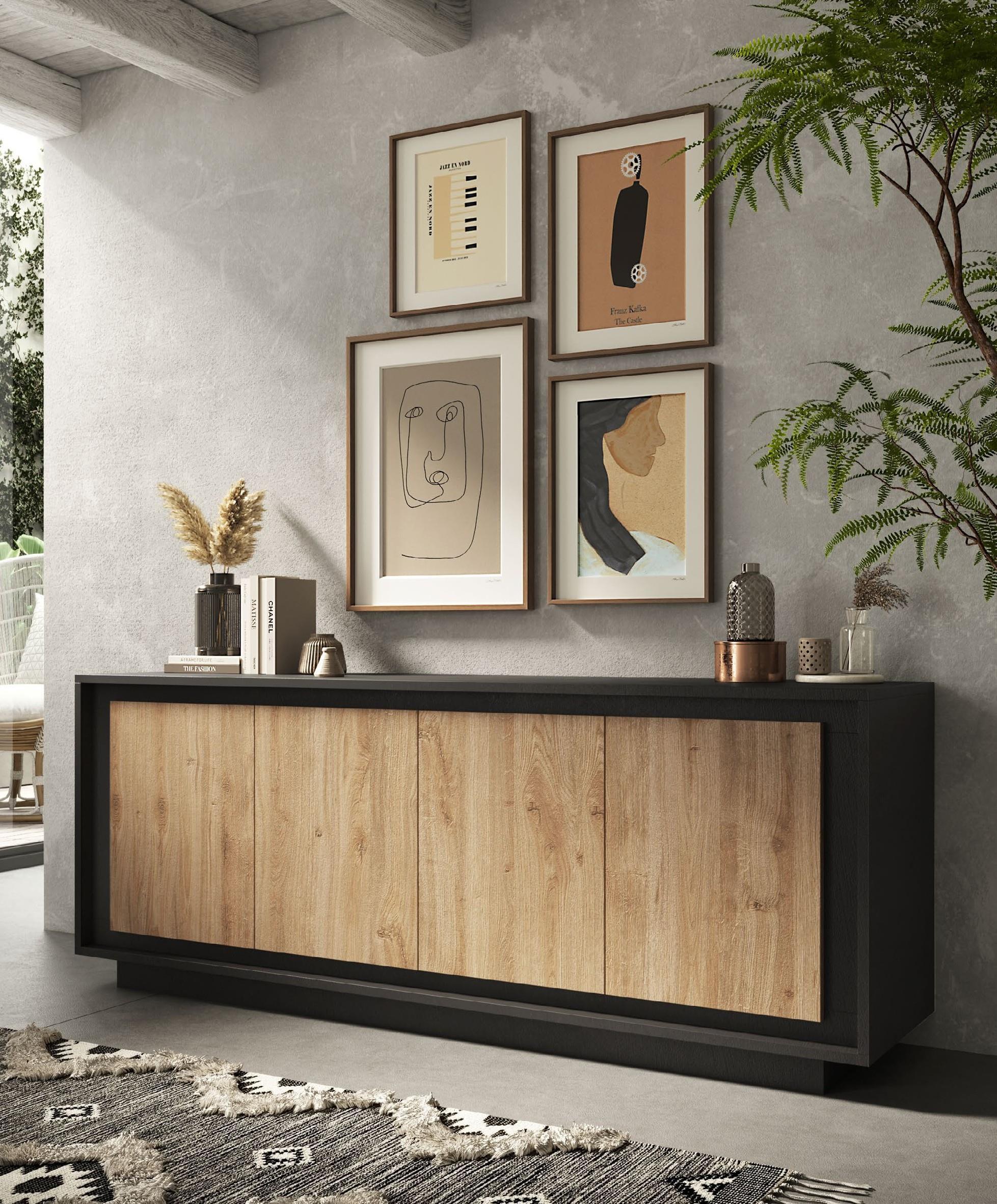 Salón comedor en kit de diseño moderno Artisa