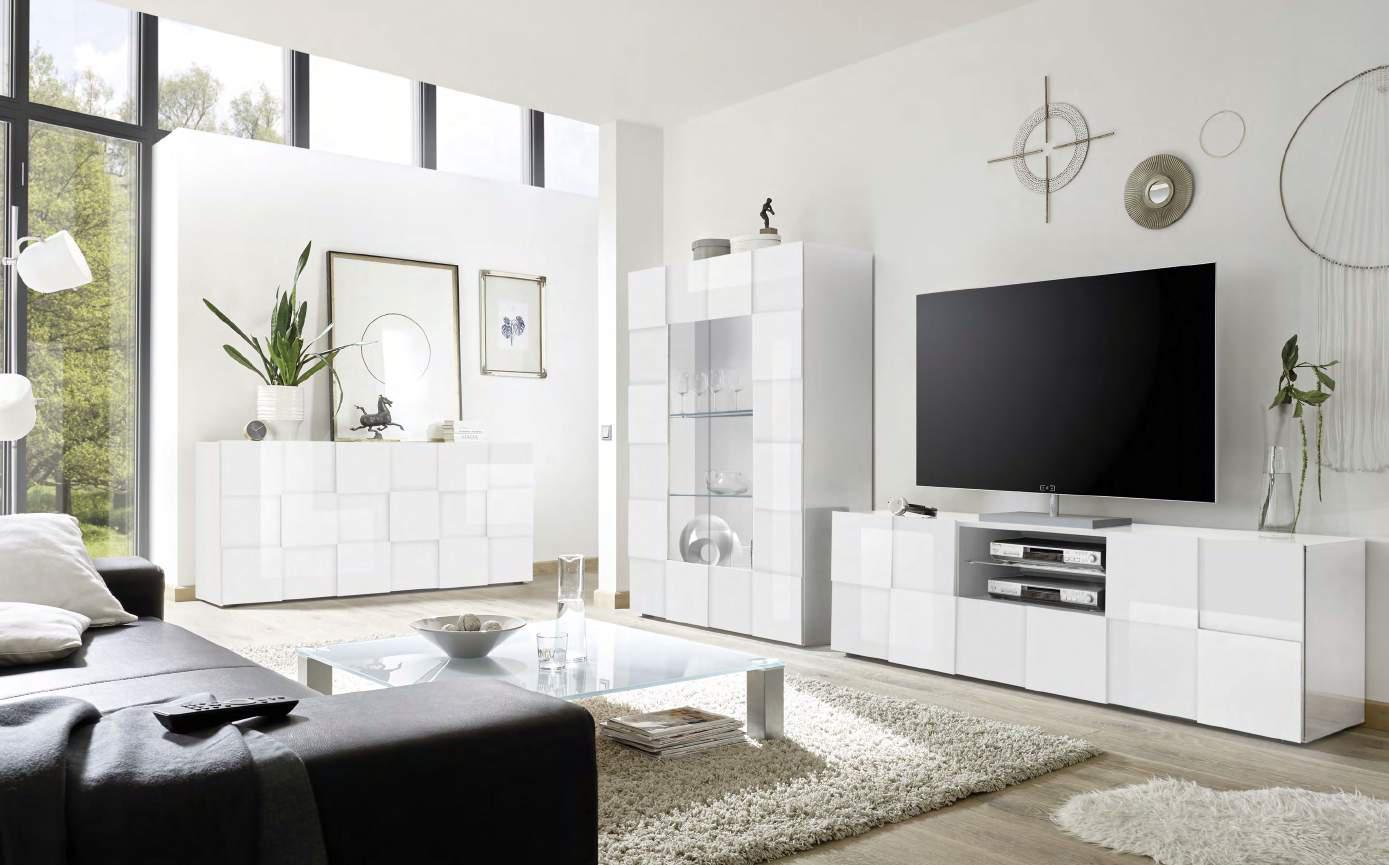 Muebles Artisa colección Dama con mueble de televisión y aparadores modernos