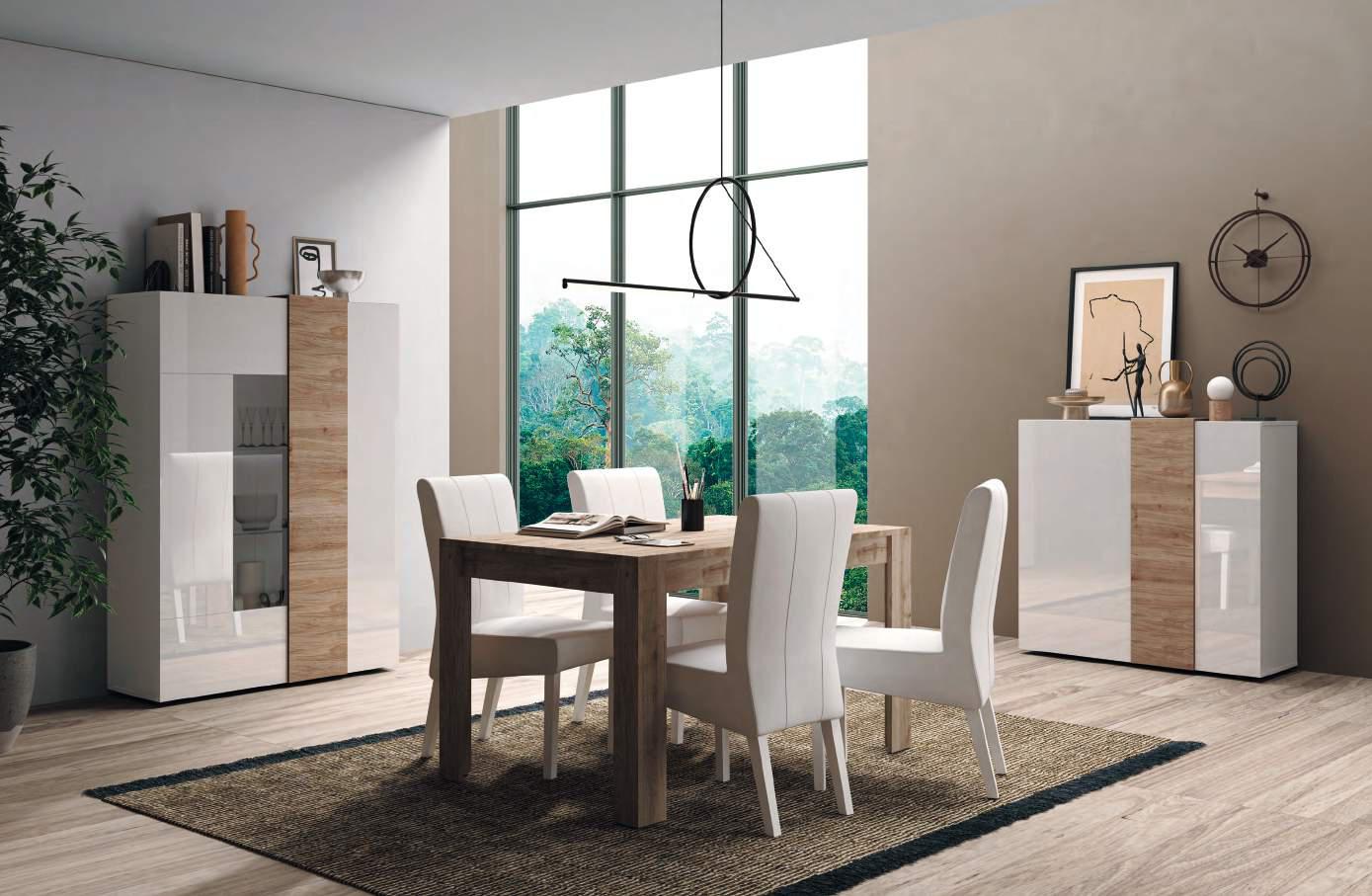 Salón comedor en kit de diseño moderno Artisa