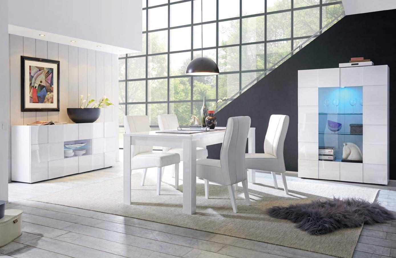 Muebles Artisa colección Dama con mueble de televisión y aparadores modernos