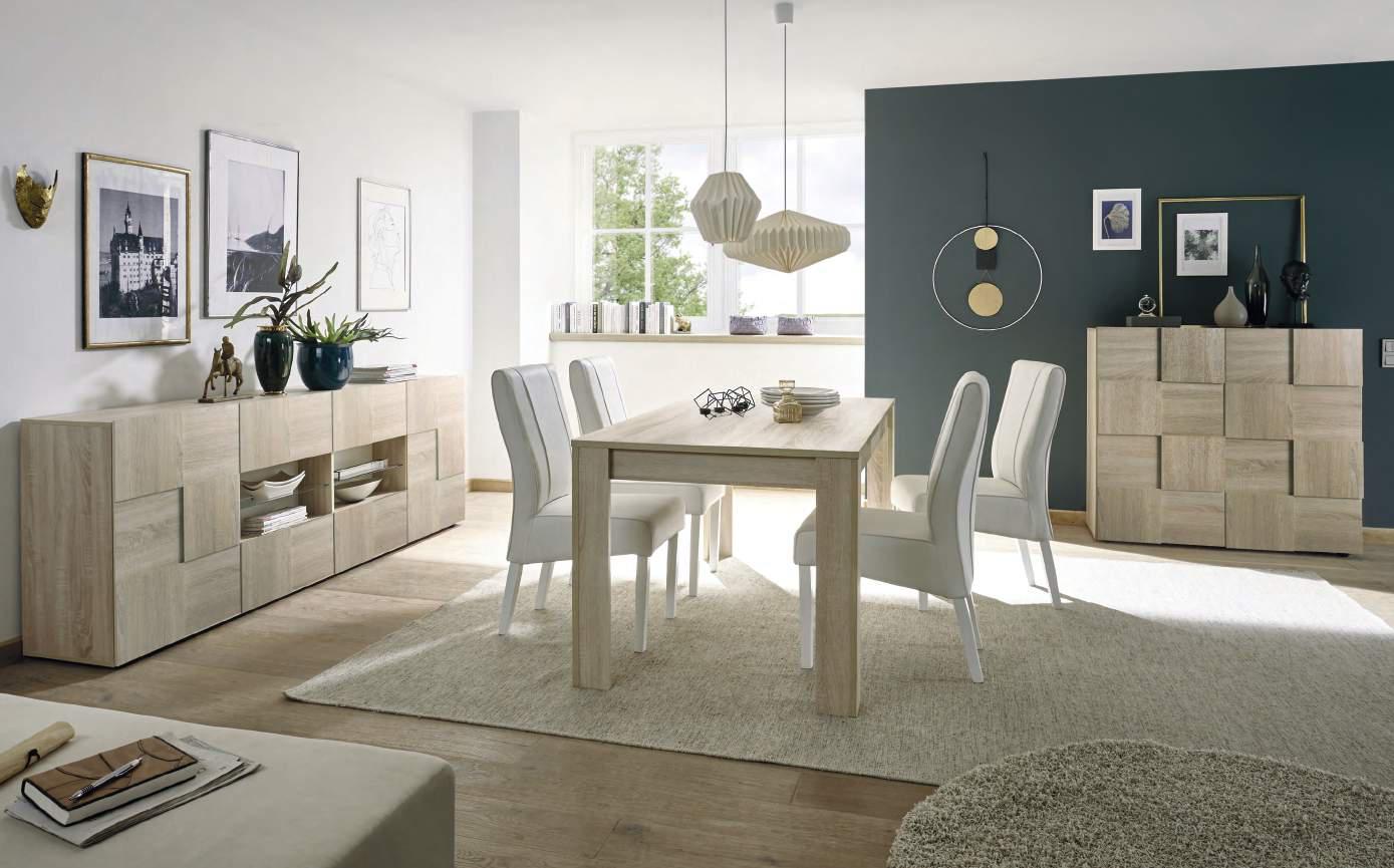 Muebles Artisa colección Dama con mueble de televisión y aparadores modernos