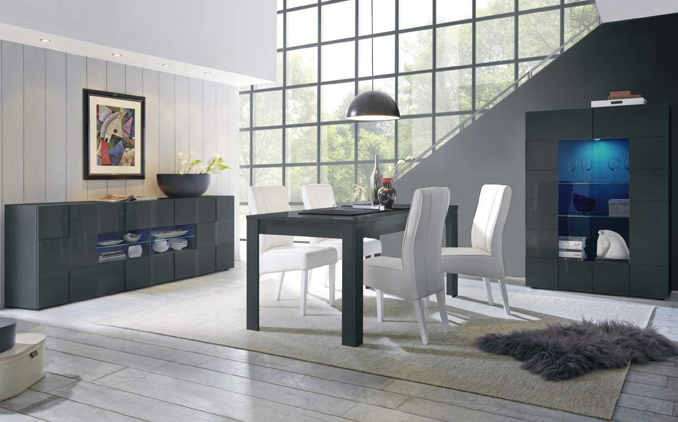 Muebles Artisa colección Dama con mueble de televisión y aparadores modernos