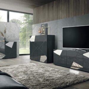 Salón comedor en kit de diseño glam moderno Artisa