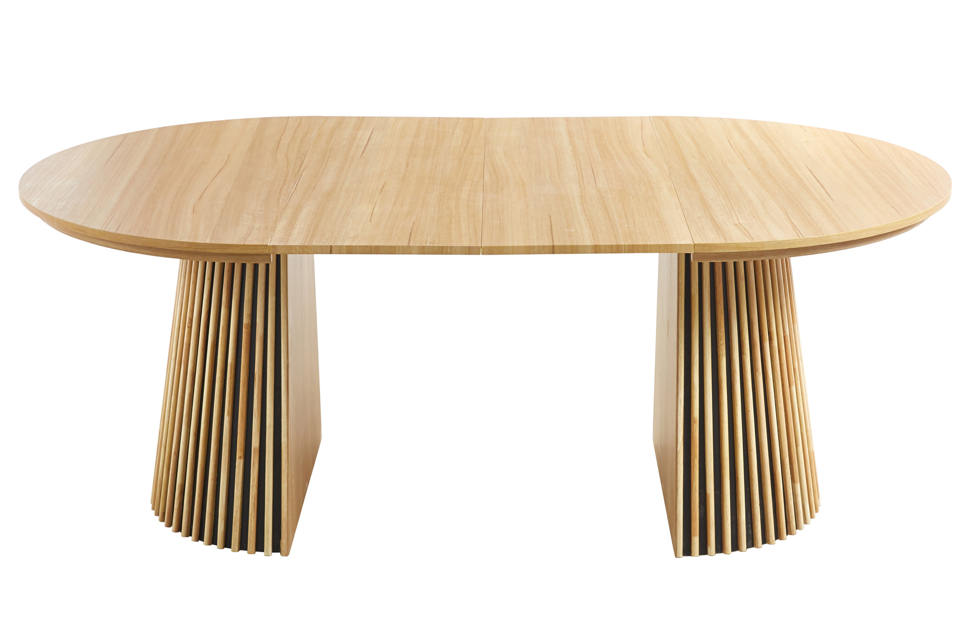 Mesa de comedor redonda extensible 120cm - Imagen 6