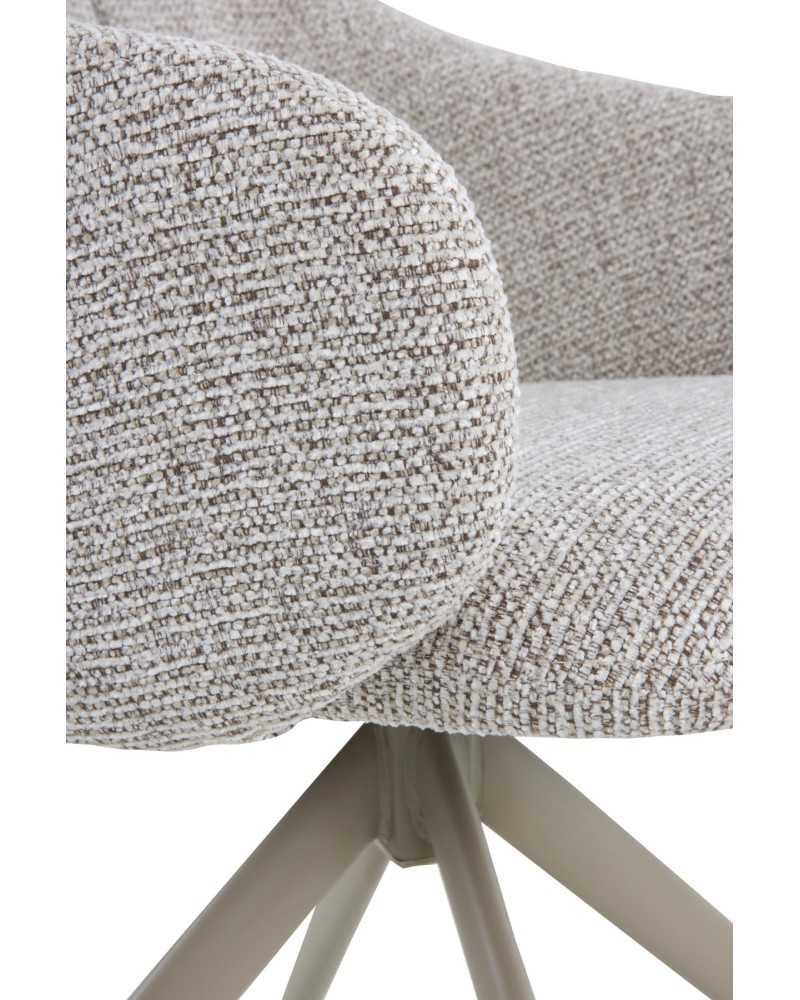 Silla Comedor Giratoria Tapizada Pack 4 Sillas - Imagen 4