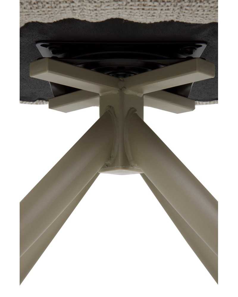 Silla Comedor Giratoria Tapizada Pack 4 Sillas - Imagen 6