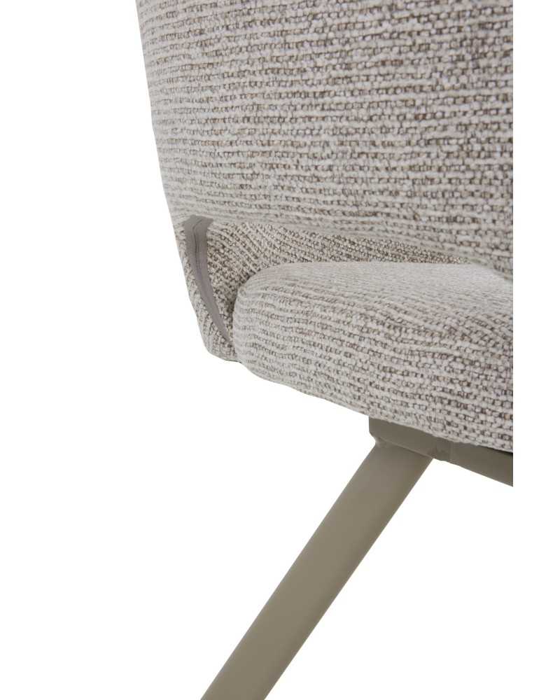 Silla Comedor Giratoria Tapizada Pack 4 Sillas - Imagen 7