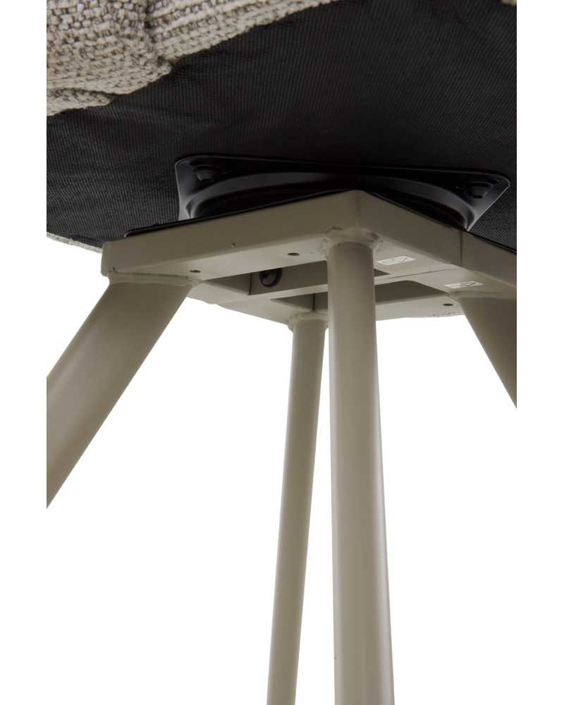 Silla Comedor Giratoria Tapizada Pack 4 Sillas - Imagen 6