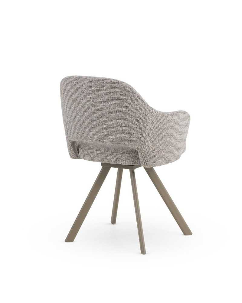 Silla Comedor Giratoria Tapizada Pack 4 Sillas - Imagen 5