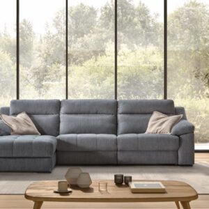 Sofá Elvas de Pedro Ortiz con Chaiselongue Relax