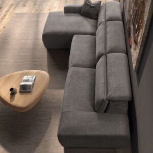 Sofá Trevi de Pedro Ortiz con Chaiselongue