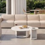 Muebles de exterior Artisa para verano en el hogar, conjunto de sofá y sillones para jardín y terraza con diseño elegante y confortable