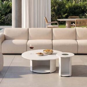 Muebles de exterior Artisa para verano en el hogar, conjunto de sofá y sillones para jardín y terraza con diseño elegante y confortable