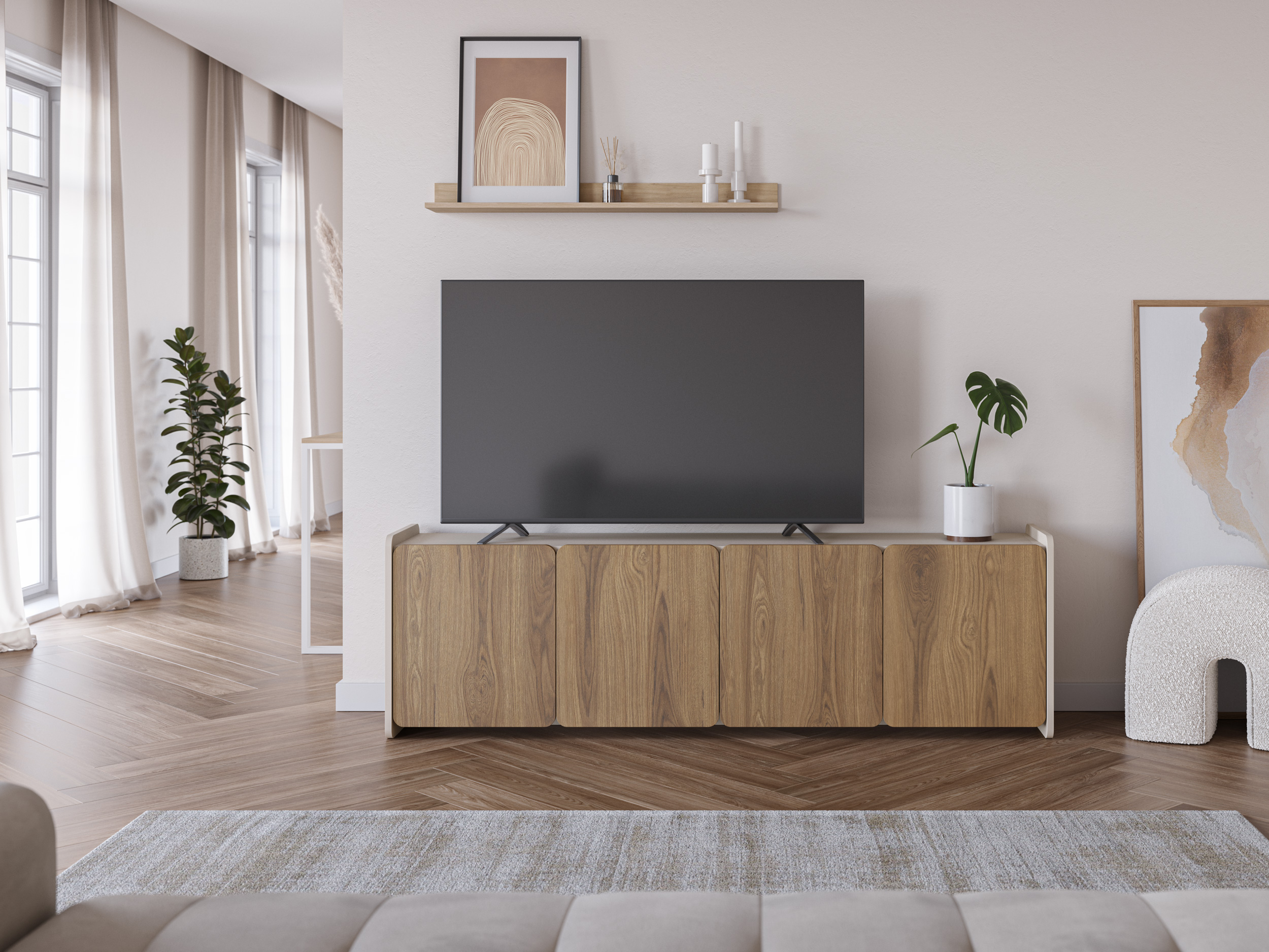 Mueble auxiliar colección boucleon artisa